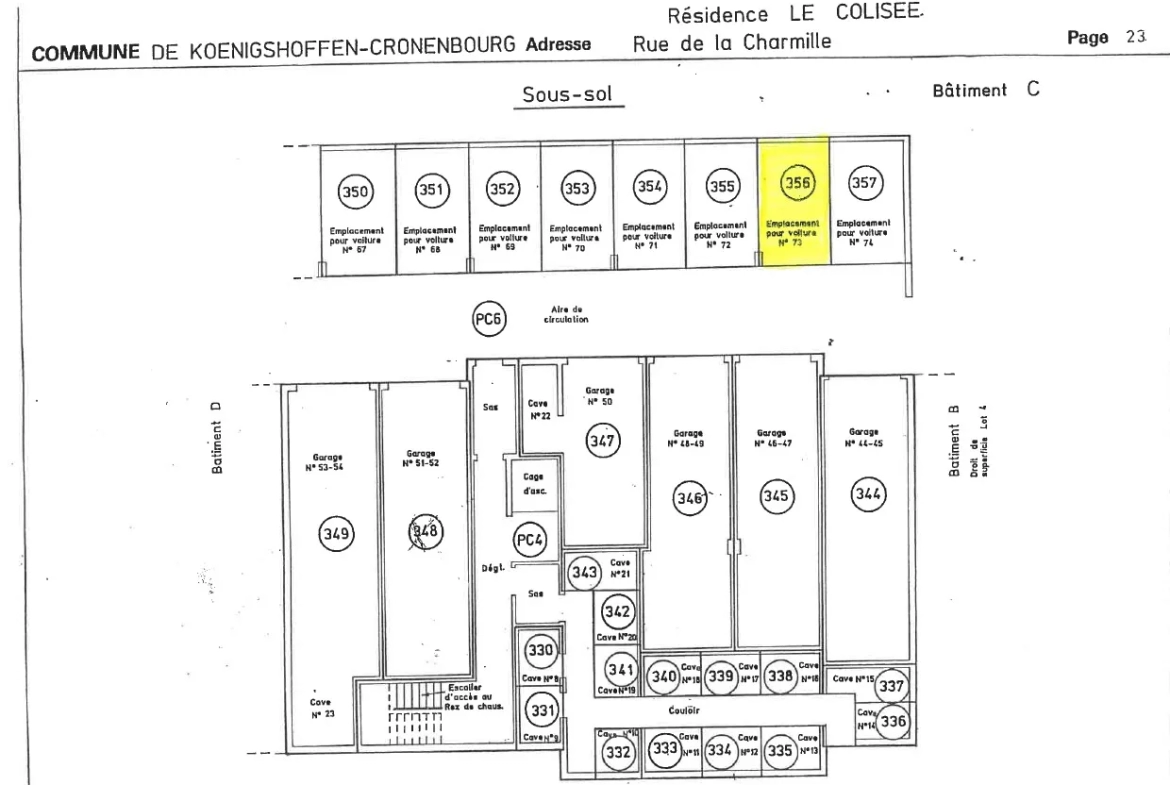 Appartement 3 pièces avec balcon à Strasbourg Ouest 