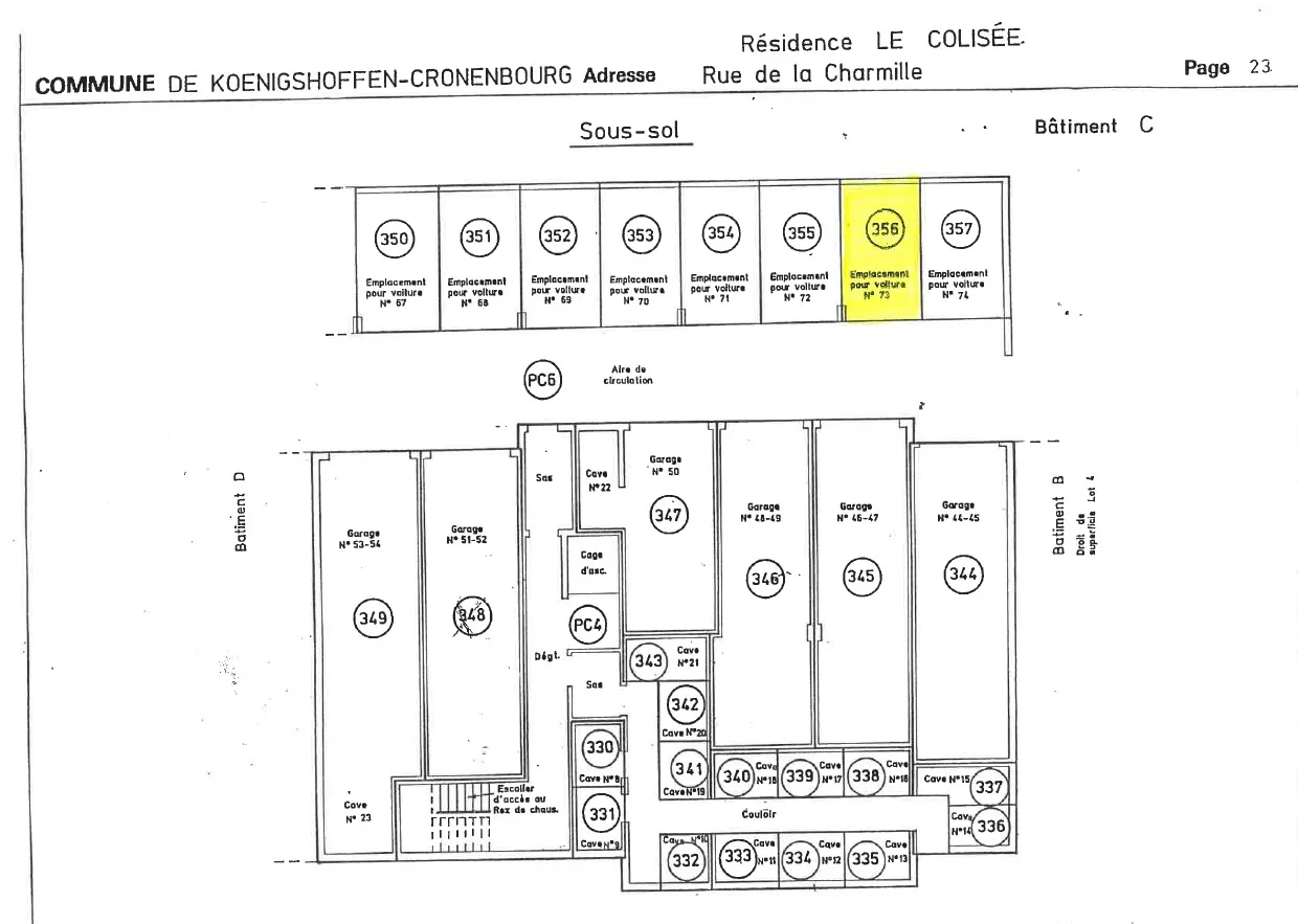 Appartement 3 pièces avec balcon à Strasbourg Ouest 