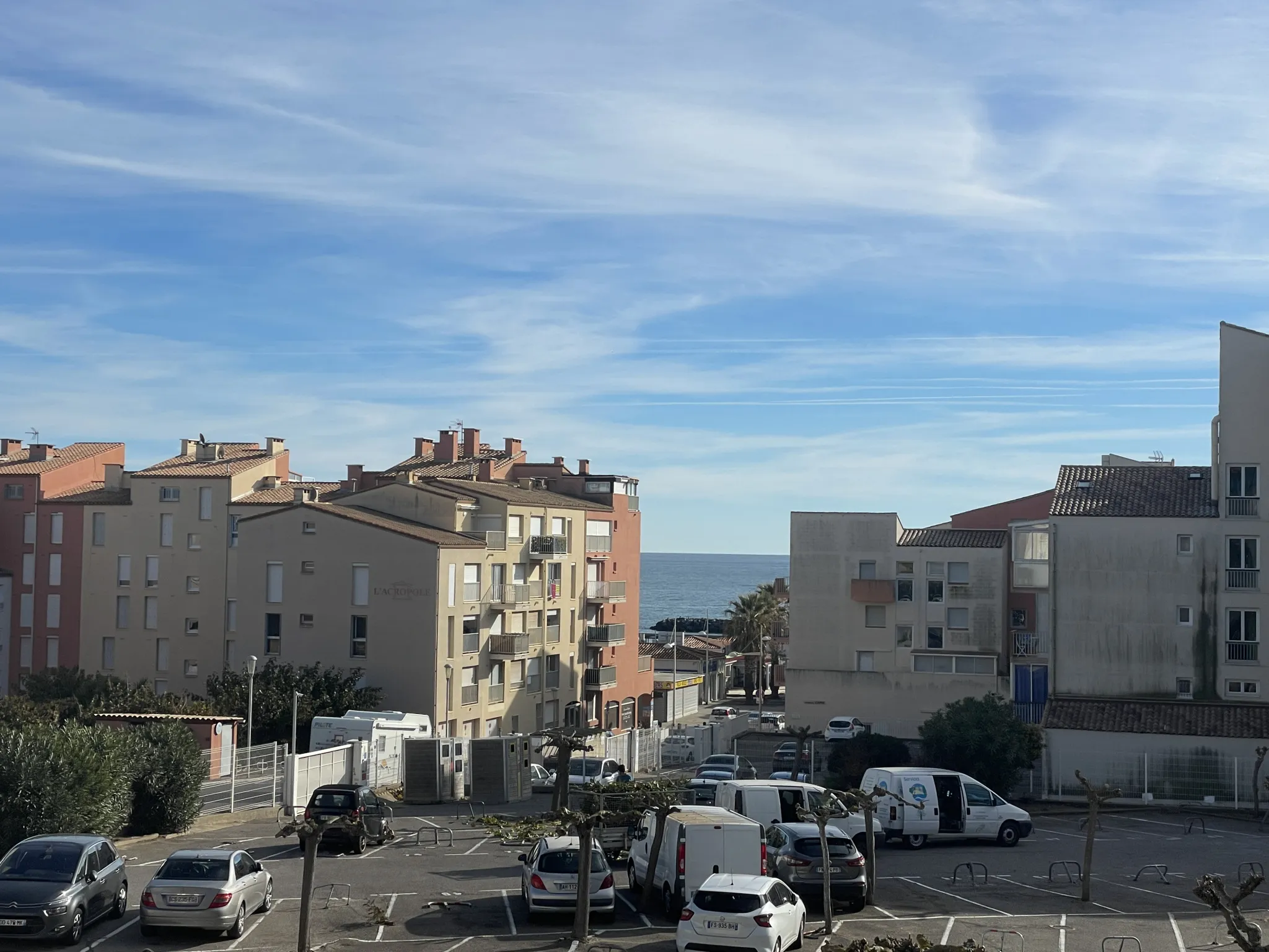 Studio Vue Mer avec Parking Privatif 