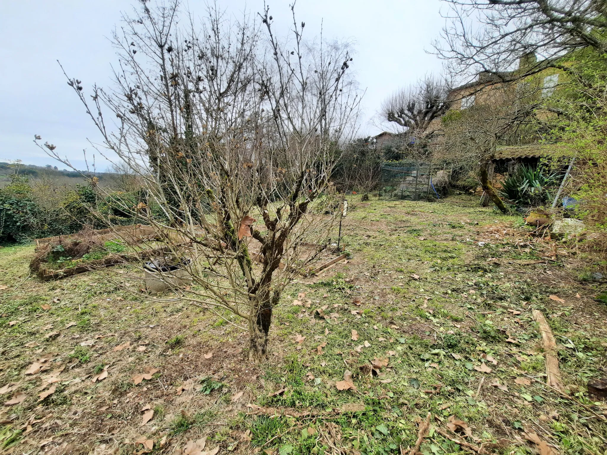 Maison Ancienne à Biron sous la Garde du Château 