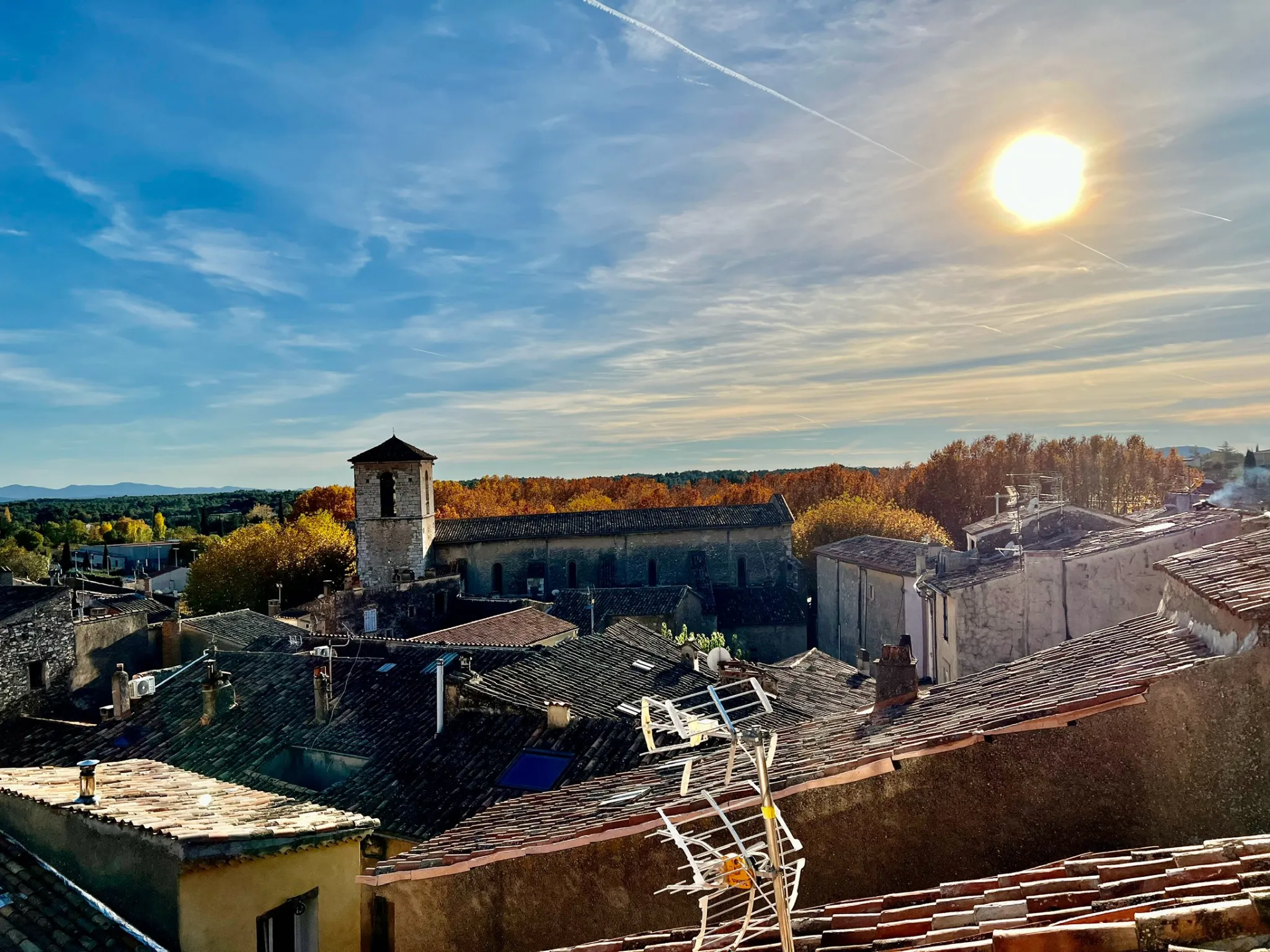 Maison de village à Aups avec vue panoramique 