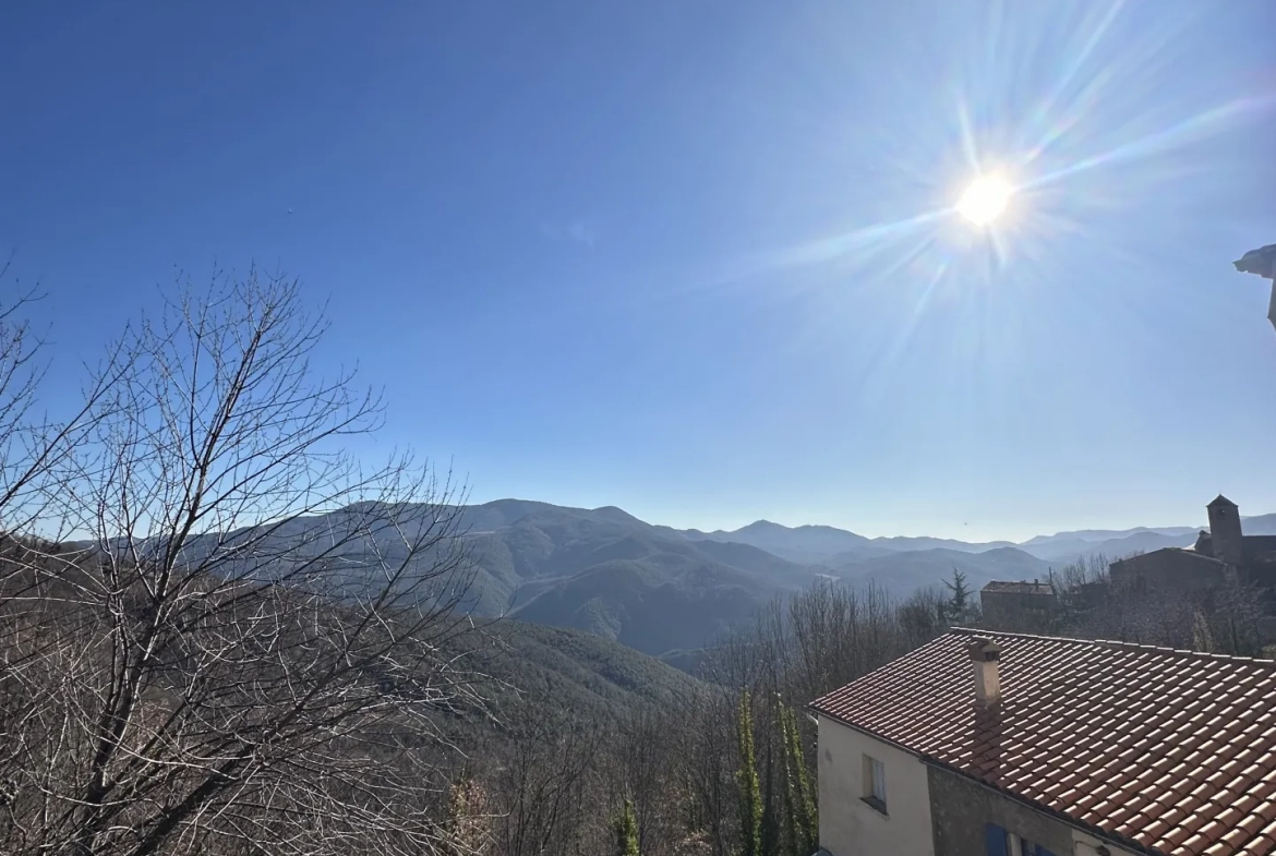 Maison 5 pièces avec vue imprenable sur la montagne 