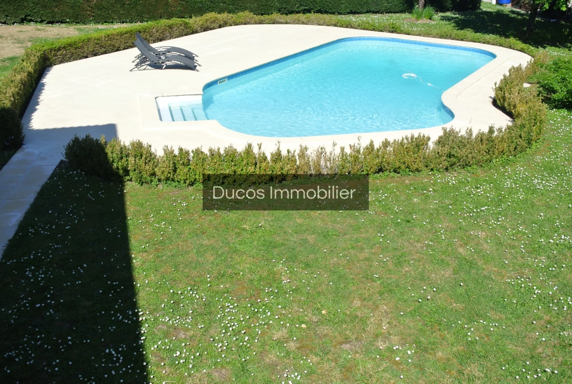 Maison familiale avec piscine à Marmande 