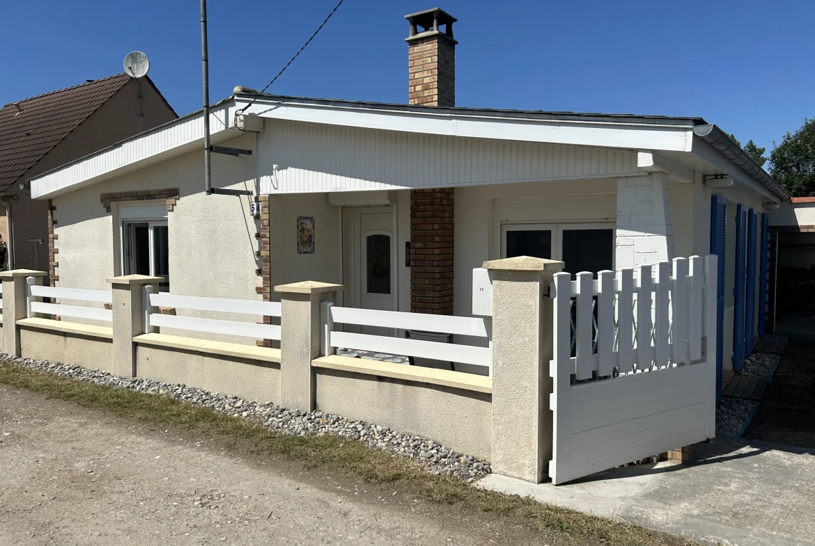 Maison plain-pied avec 2 chambres à CAYEUX-sur-MER 