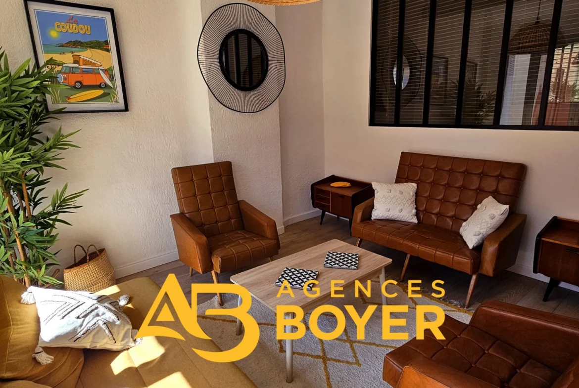 Appartement T3 lumineux sur le port de Bandol 