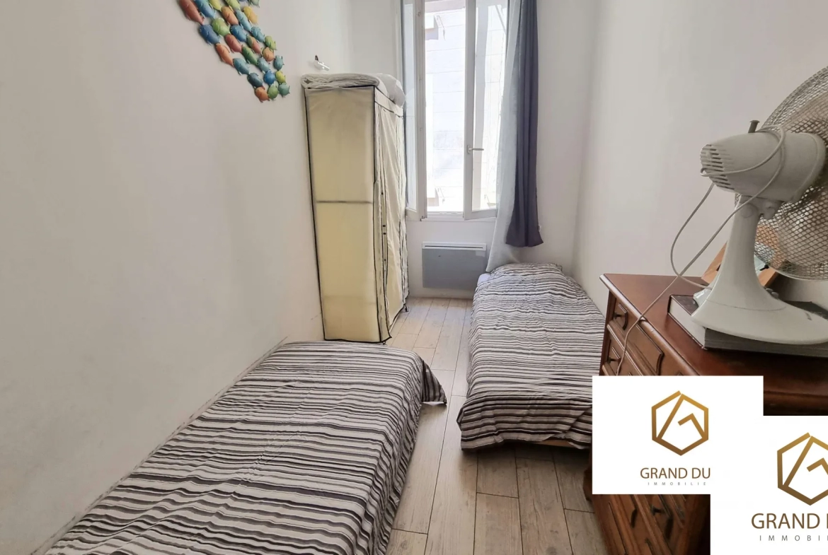 Appartement à Marseille 2 avec 2 chambres et terrasse 