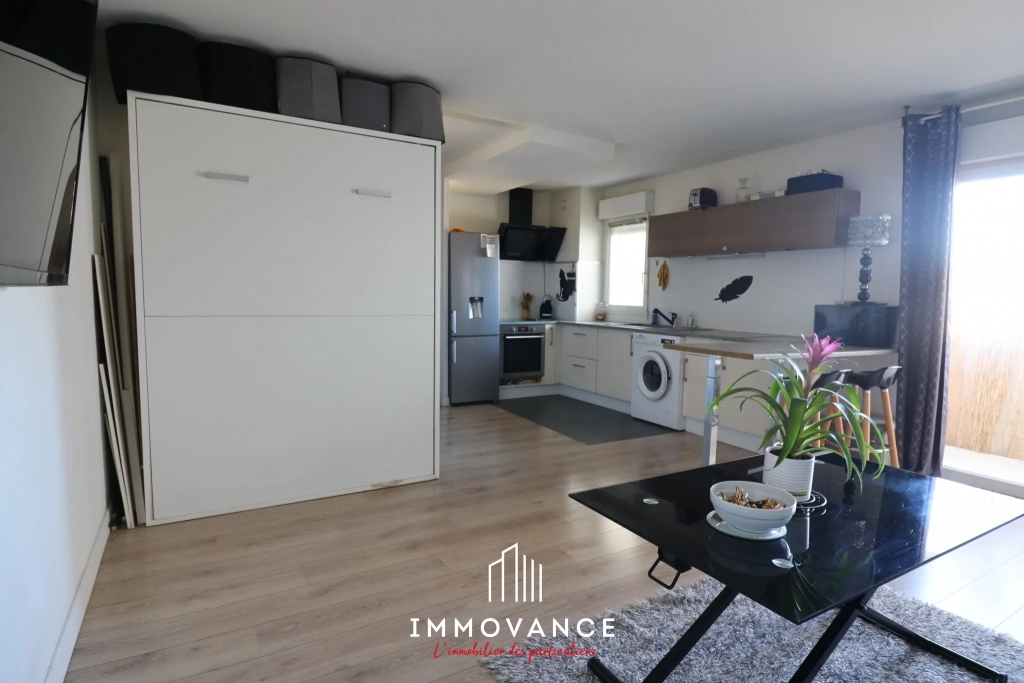 Vente Appartement T2 Pompignane 45m2 avec extérieur et stationnement