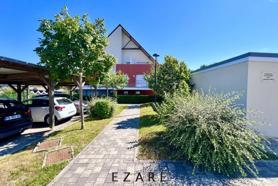 Appartement T3 avec Jardin - Environnement Verdoyant 