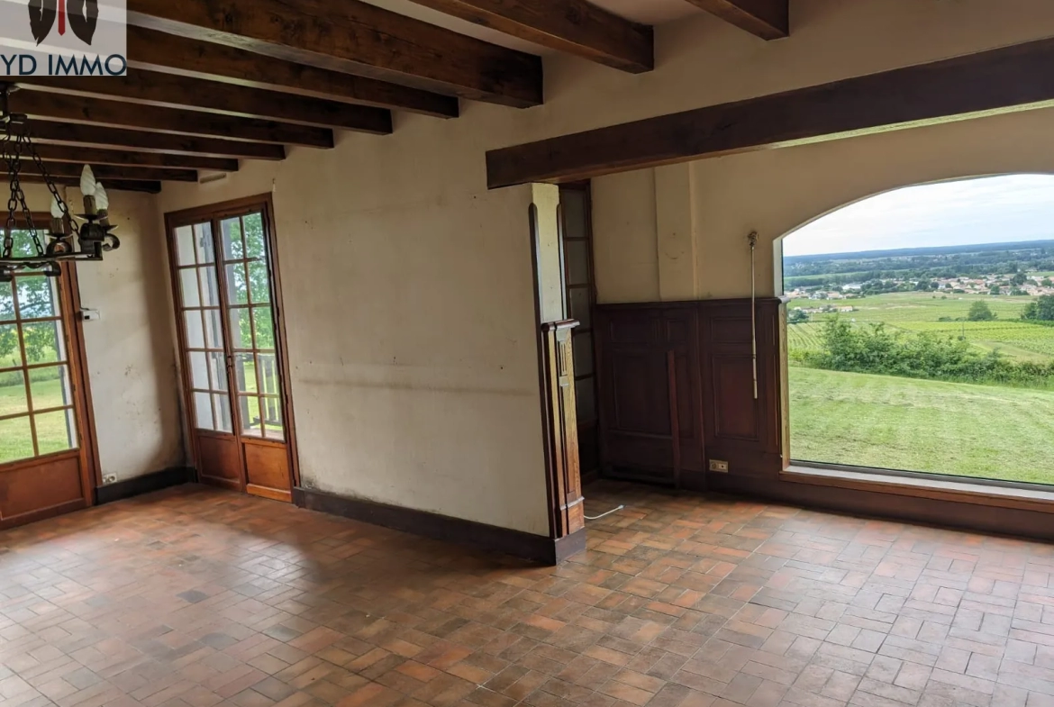 Maison avec Vue d'Exception à Cadillac sur Garonne 