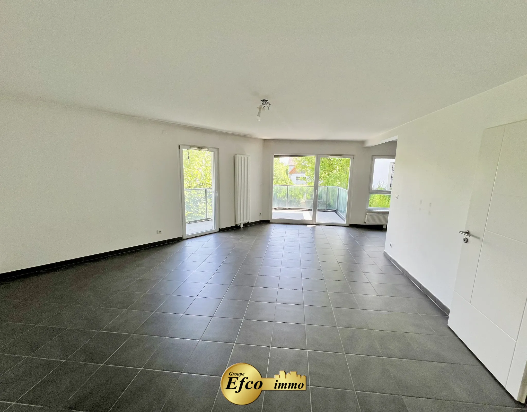 Appartement T3 à Hégenheim avec 2 chambres et garage 