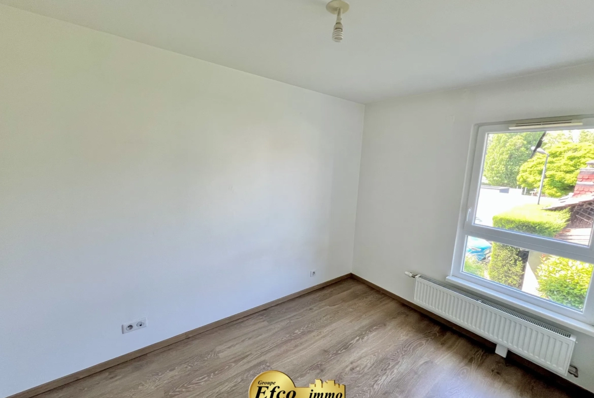 Appartement T3 à Hégenheim avec 2 chambres et garage 