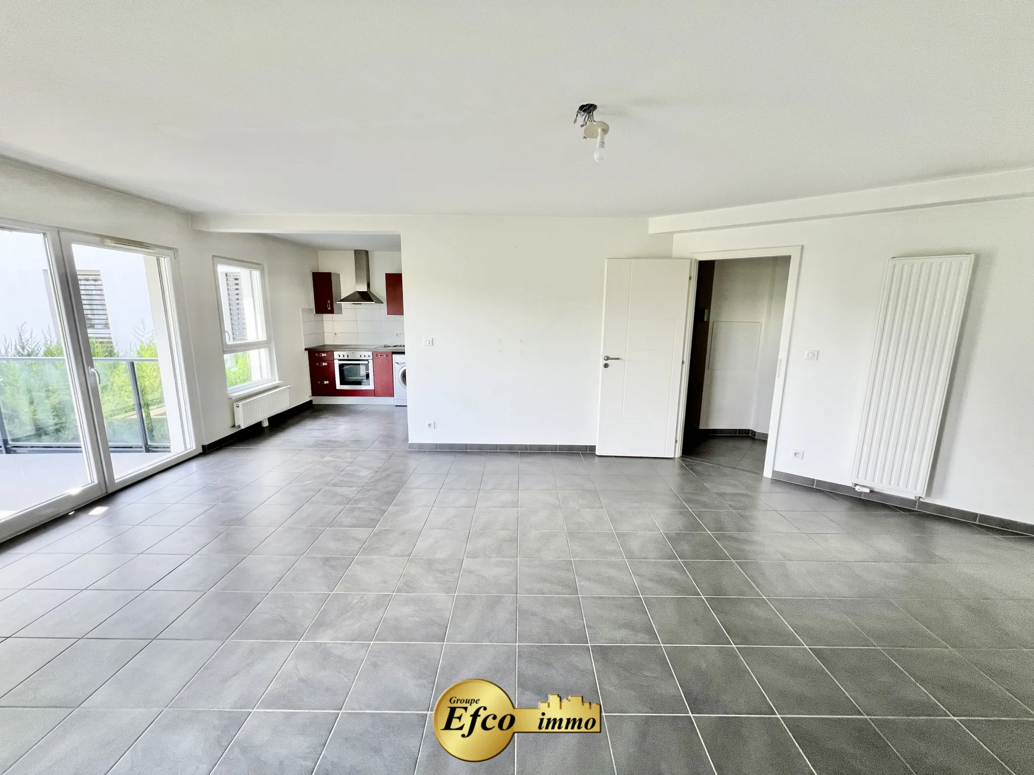 Appartement T3 à Hégenheim avec 2 chambres et garage 