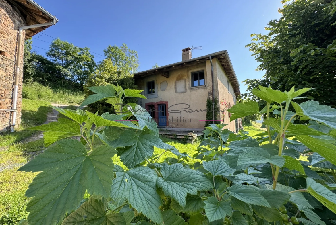 Charmante maison en pierre avec vue dégagée 