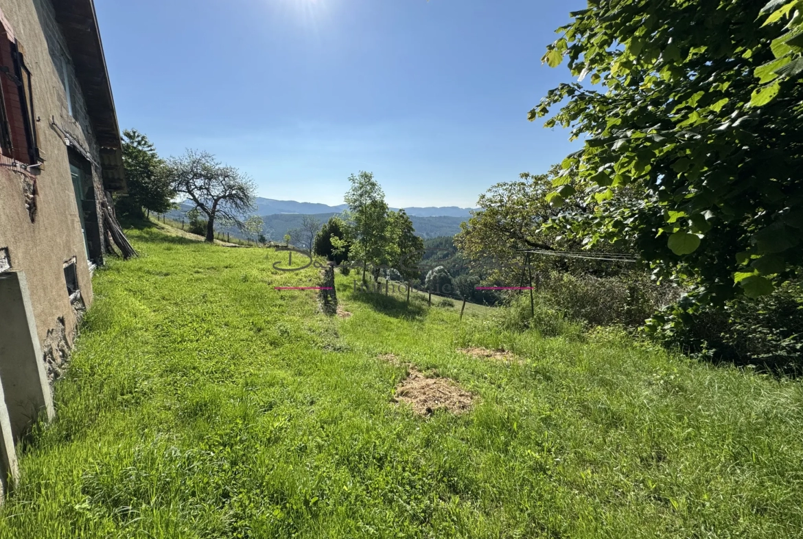 Charmante maison en pierre avec vue dégagée 