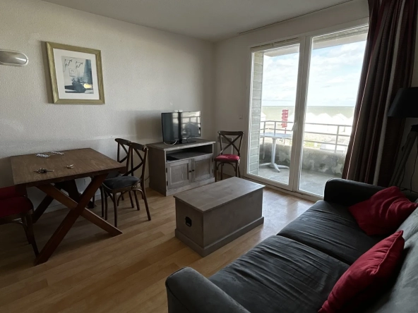 Appartement T2 Cabine Vue Mer à Cayeux-sur-Mer