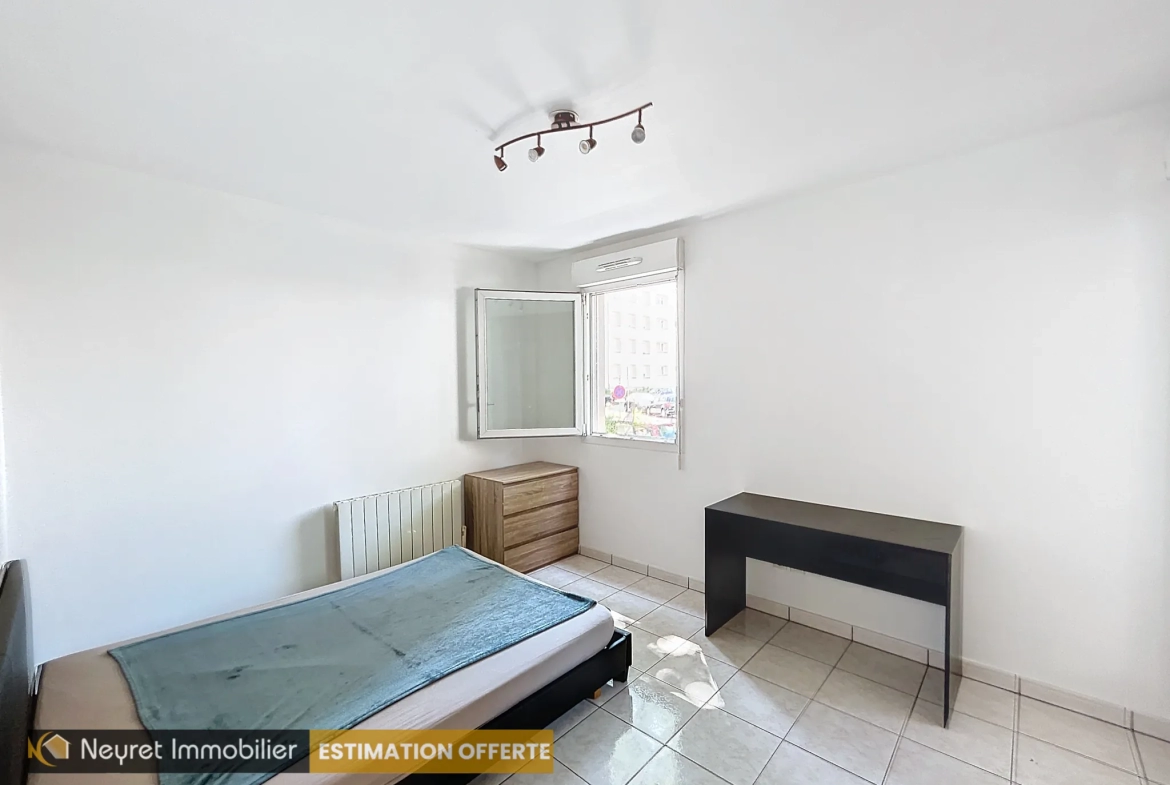 Appartement T3 avec balcon et jardin privatif à Venissieux 