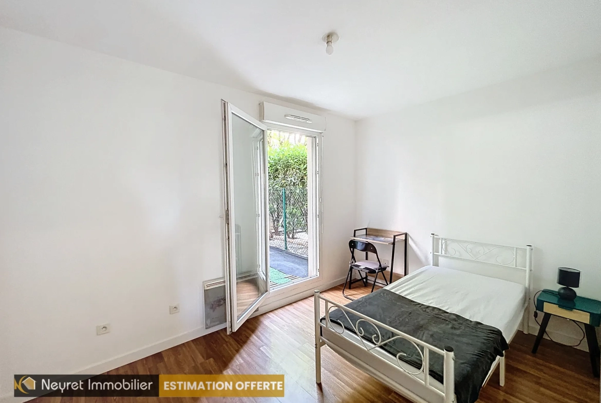 Appartement T3 avec balcon et jardin privatif à Venissieux 