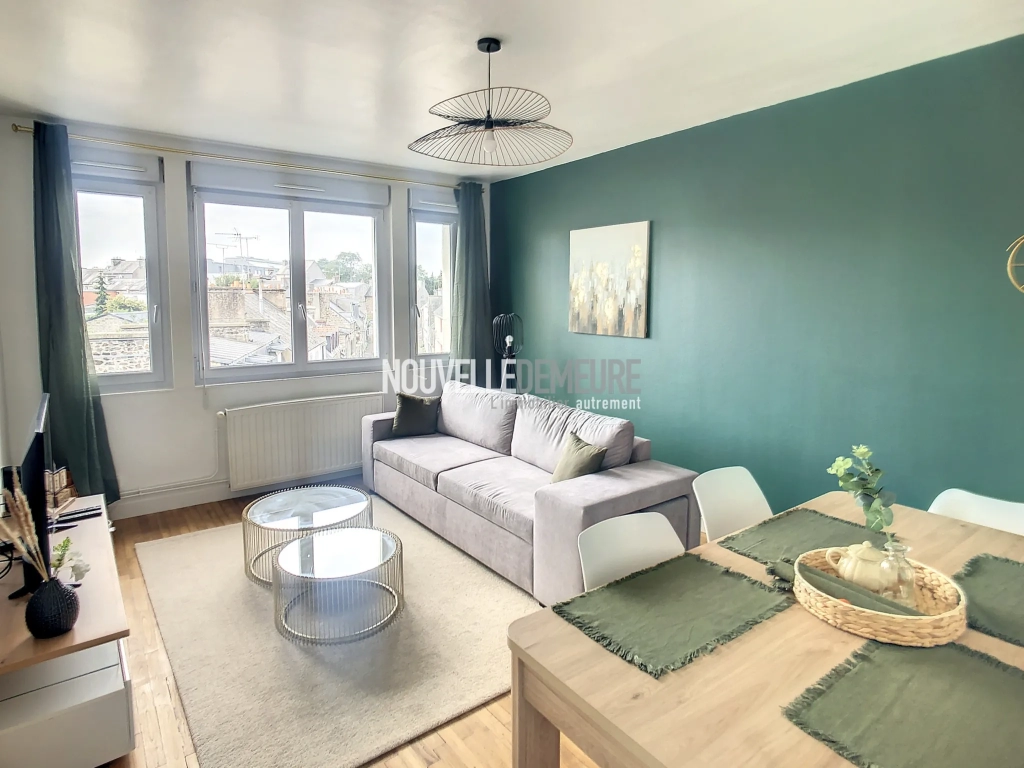 Appartement 84m2 rénové quartier Gouédic Saint Brieuc