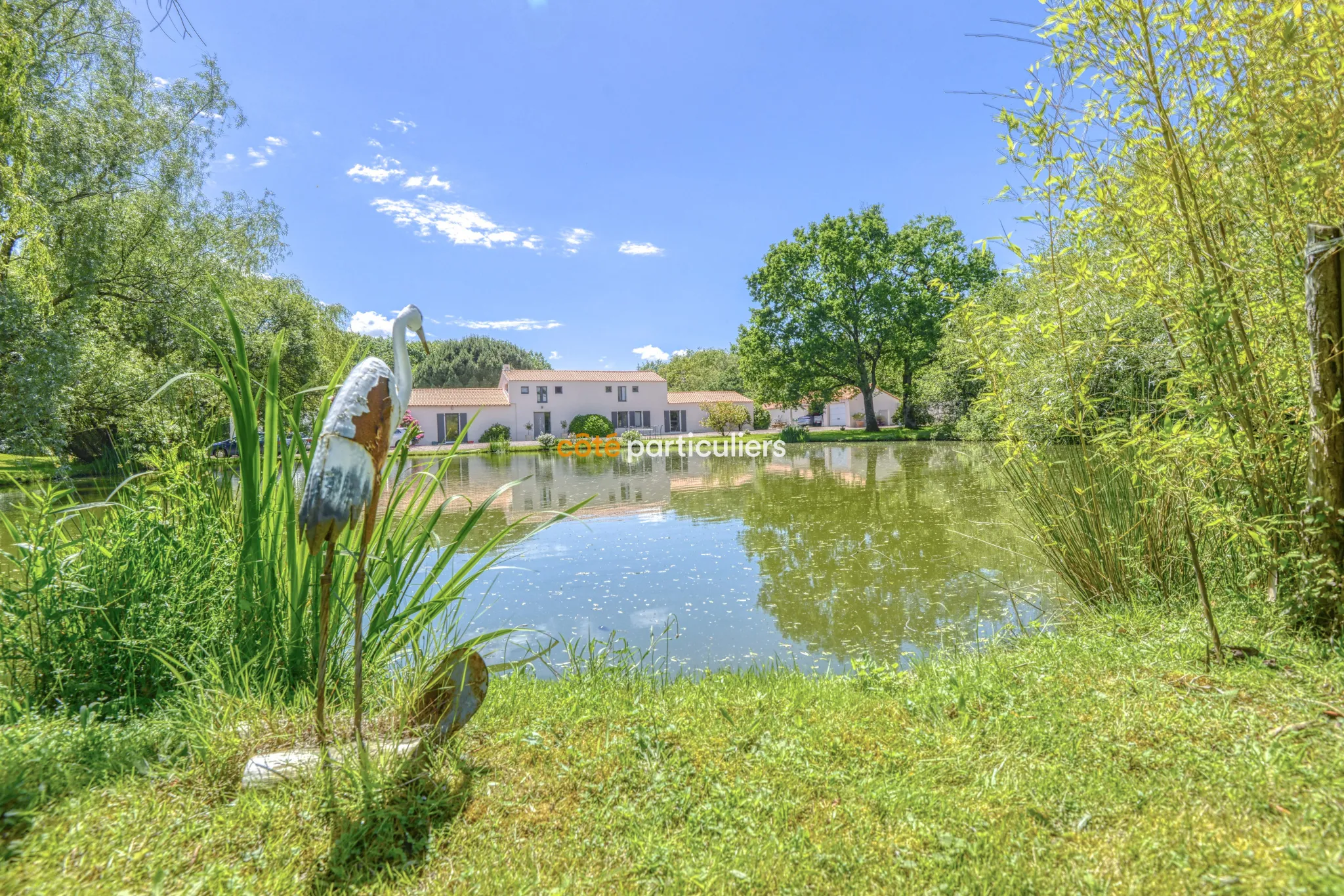 Propriété de luxe avec piscine et jardin à Bouaye 