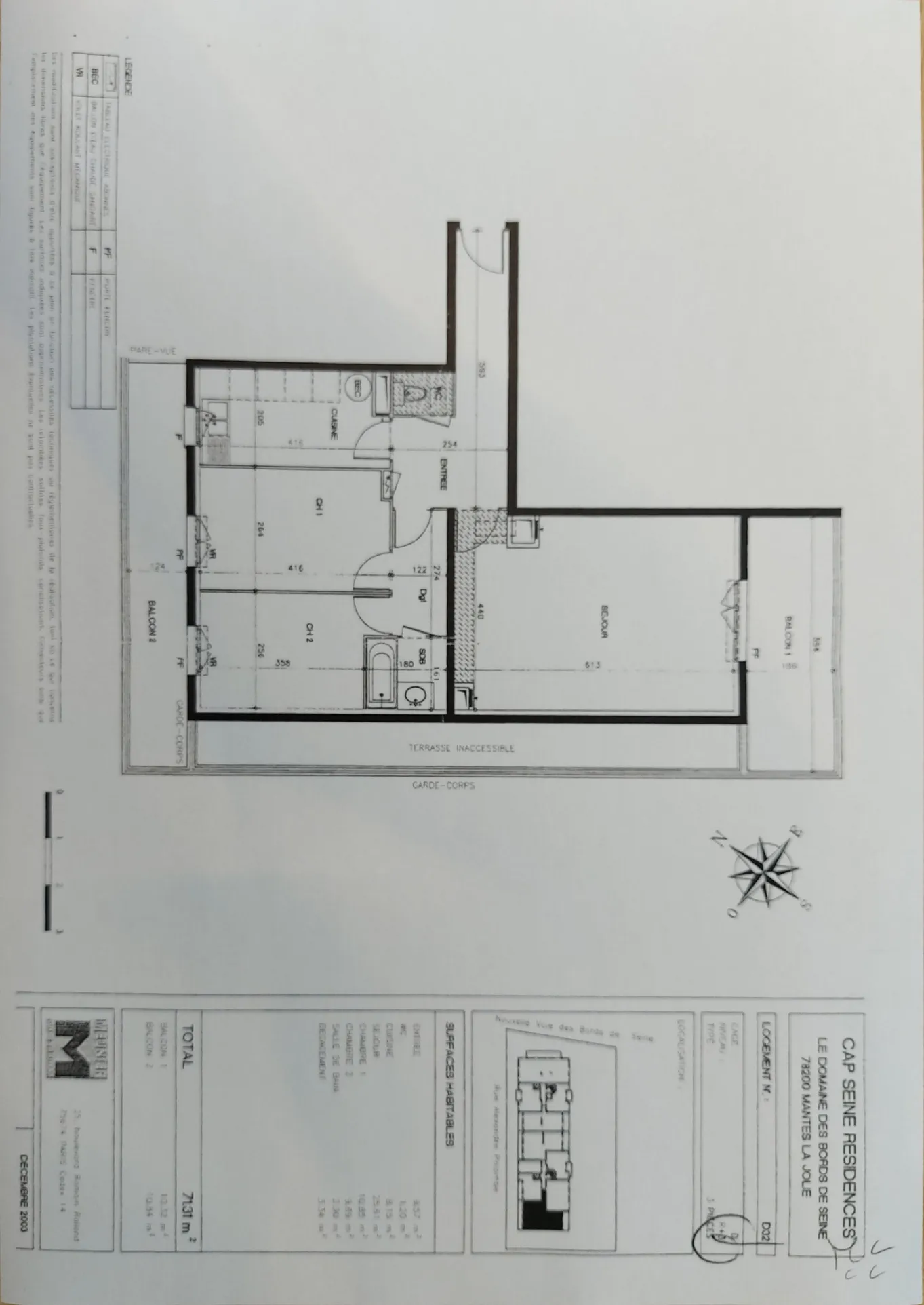 Appartement à vendre à Mantes-la-Jolie 