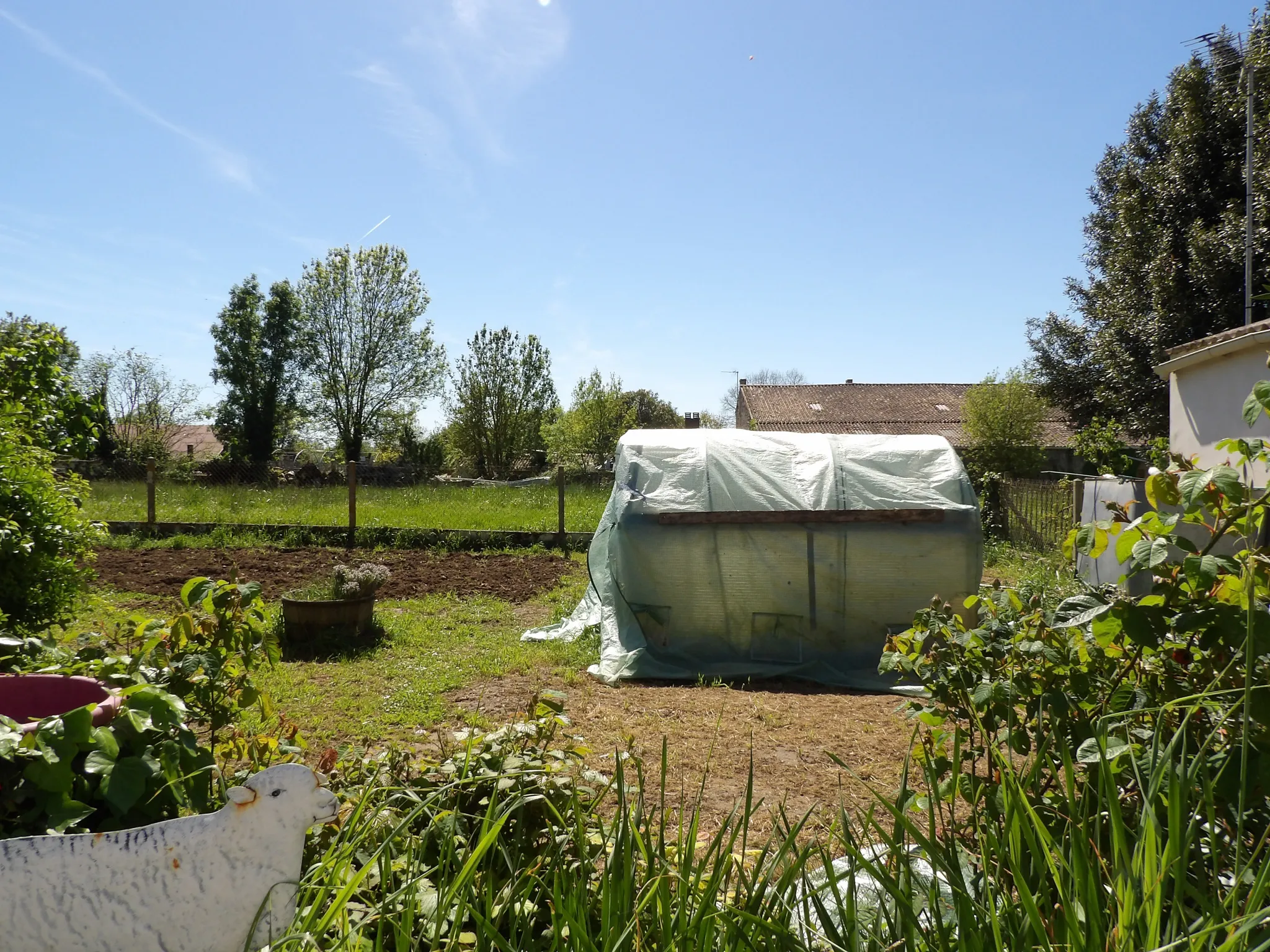 Maison à rénover avec 3 chambres et jardin à St Savinien 