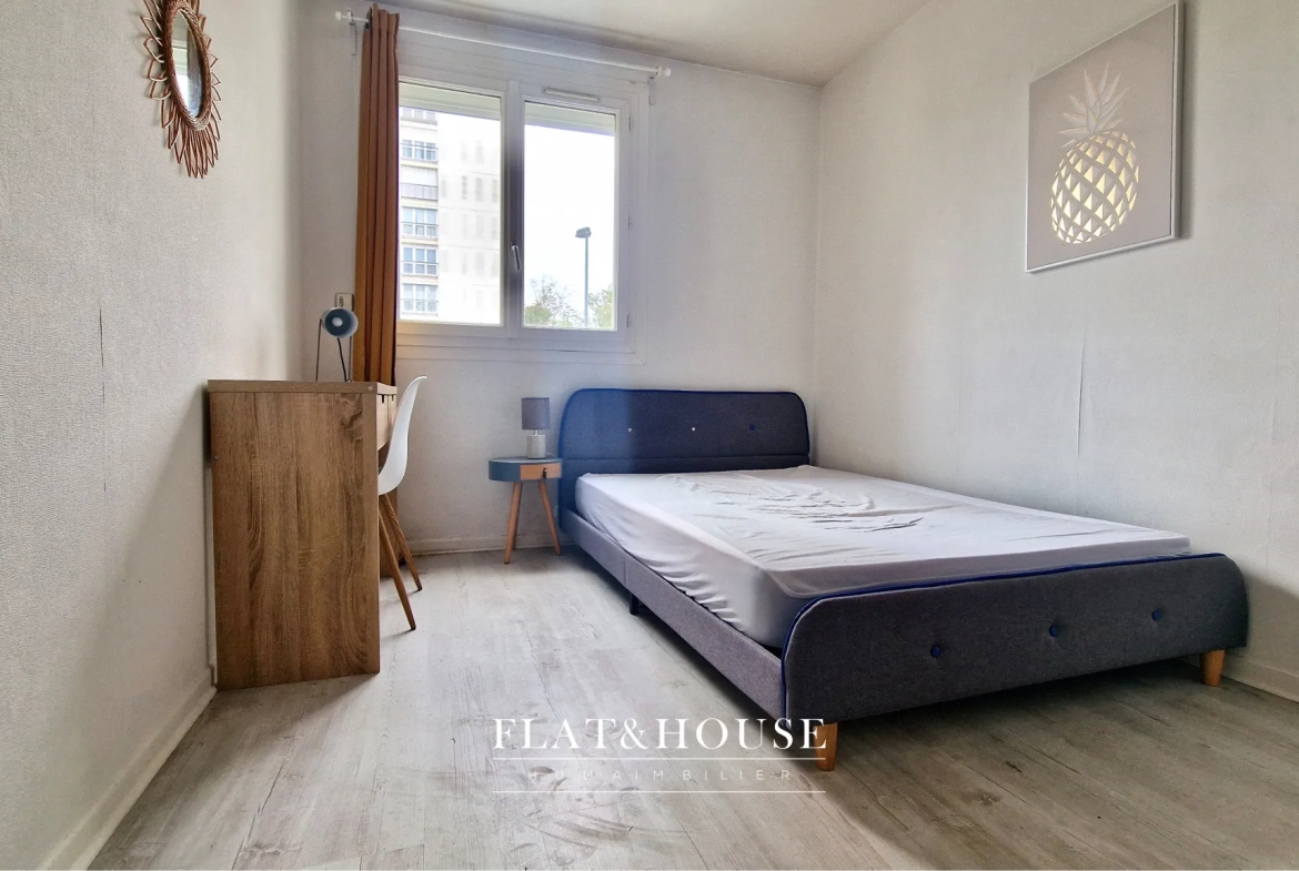 Appartement Lumineux à Nantes avec 4 Chambres 