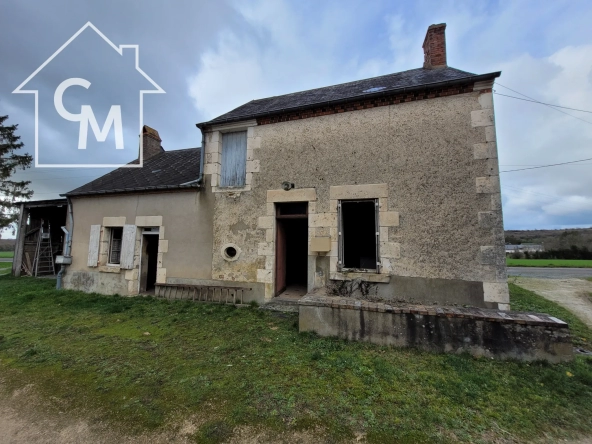 Maison F2 avec jardin et dépendances à Montigny