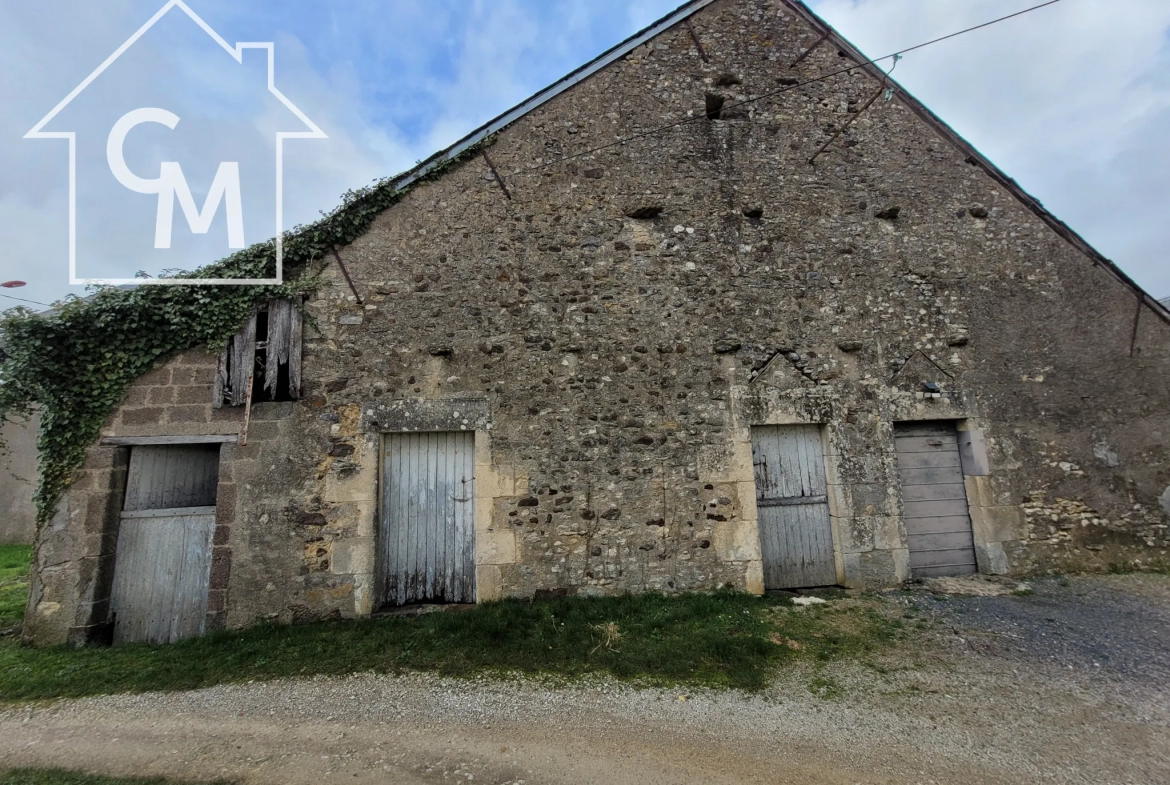 Maison F2 avec jardin et dépendances à Montigny 