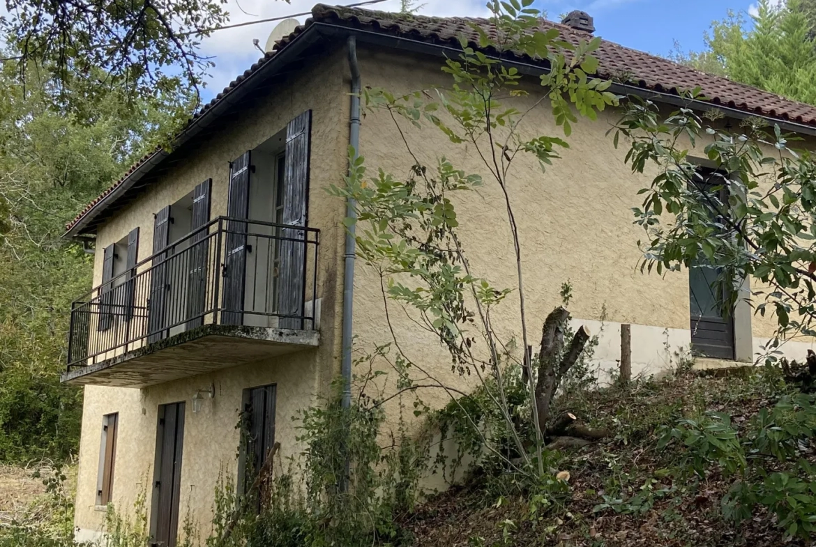 Maison 4 chambres avec vue sur la rivière à Tremolat 