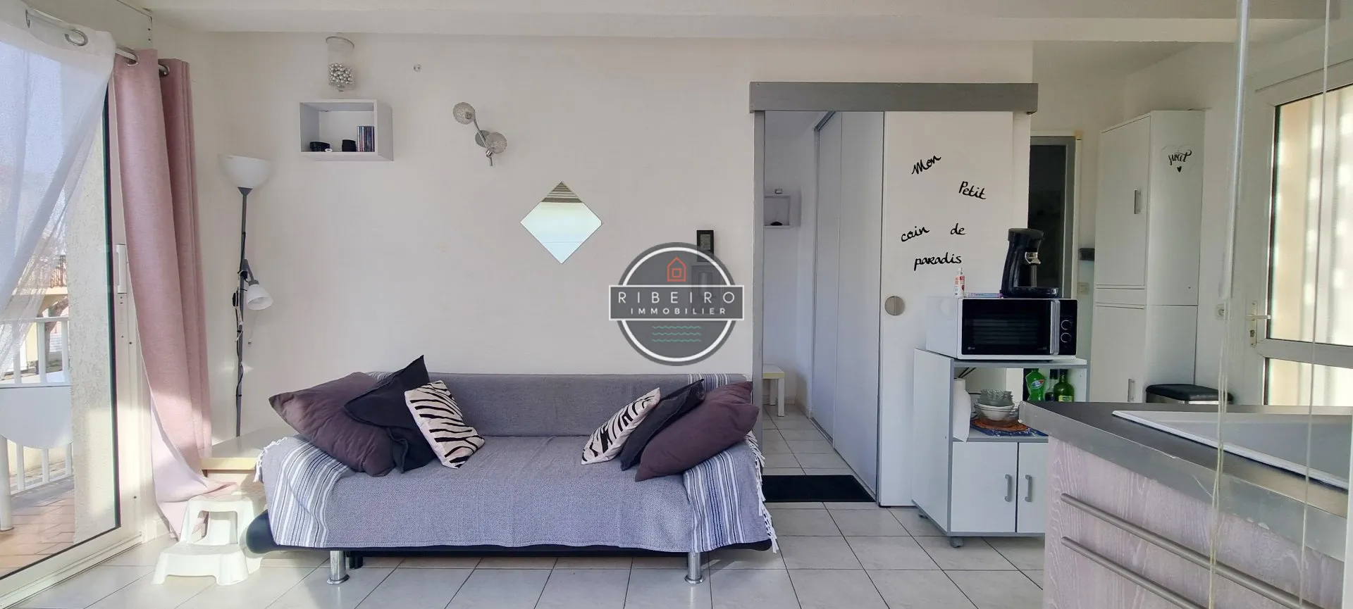 Appartement T2 avec parking et garage à vendre au Grau d'Agde 