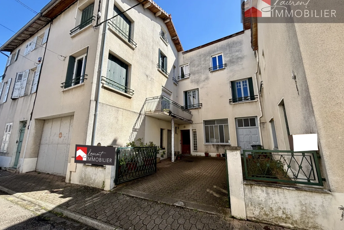 Témoignent immobilier, investissement locatif, 260 m2, Centre ville - 01190 PONT DE VAUX 