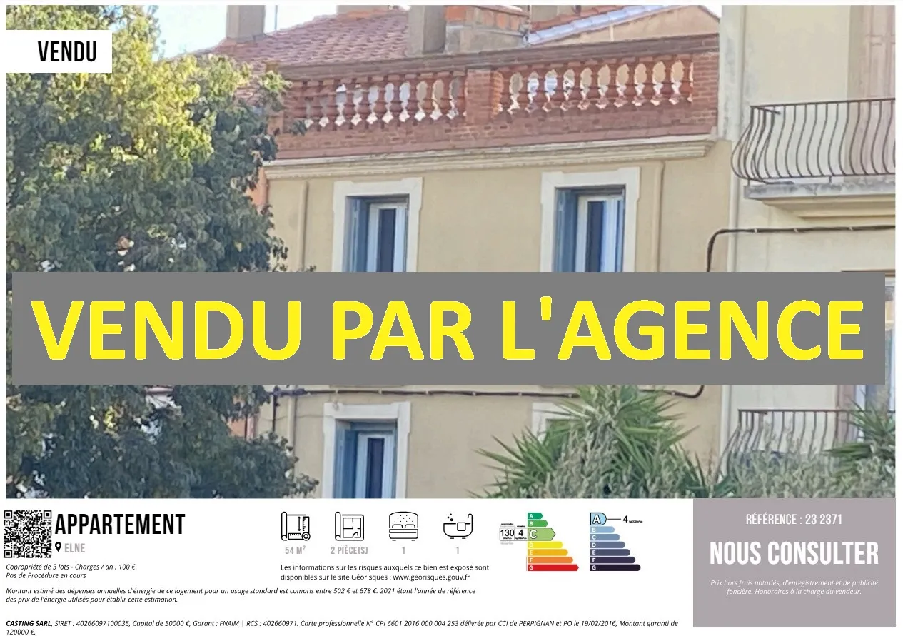 Appartement T3 Rénové au Dernier Étage au Sud de Perpignan 