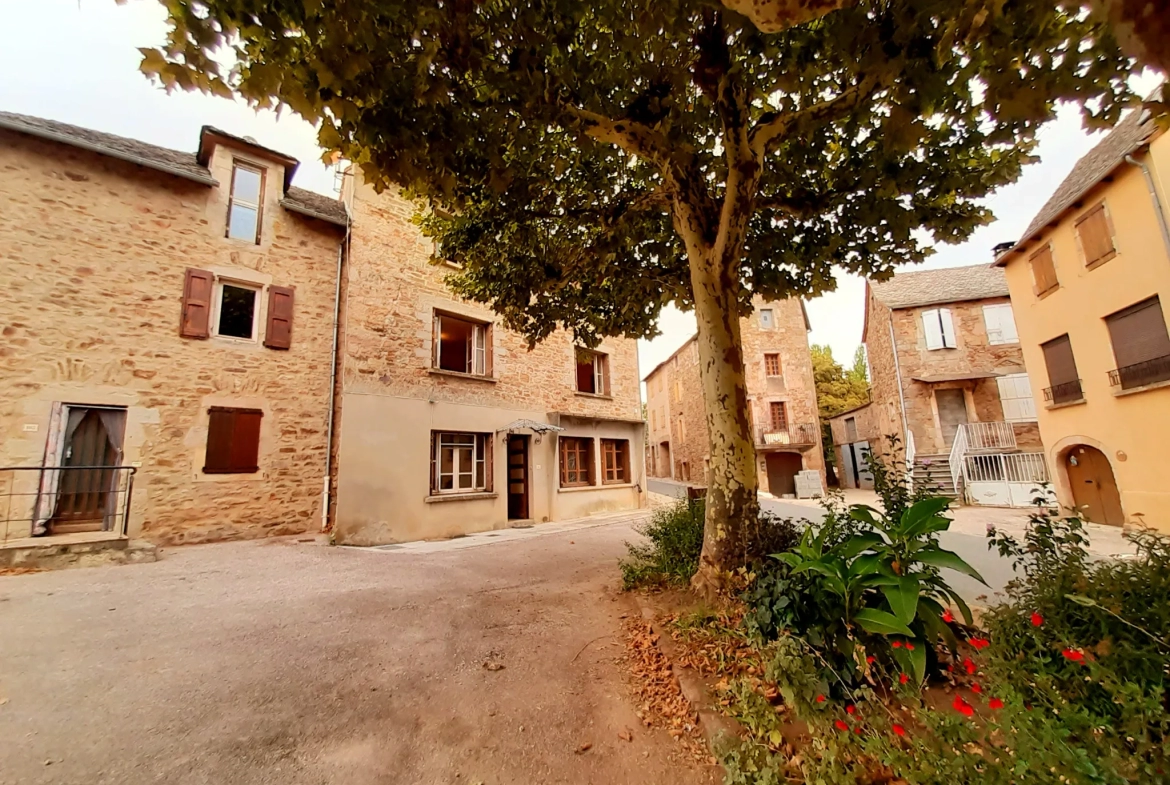 Maison de village dans un territoire naturel et préservé avec jardin de loisir 