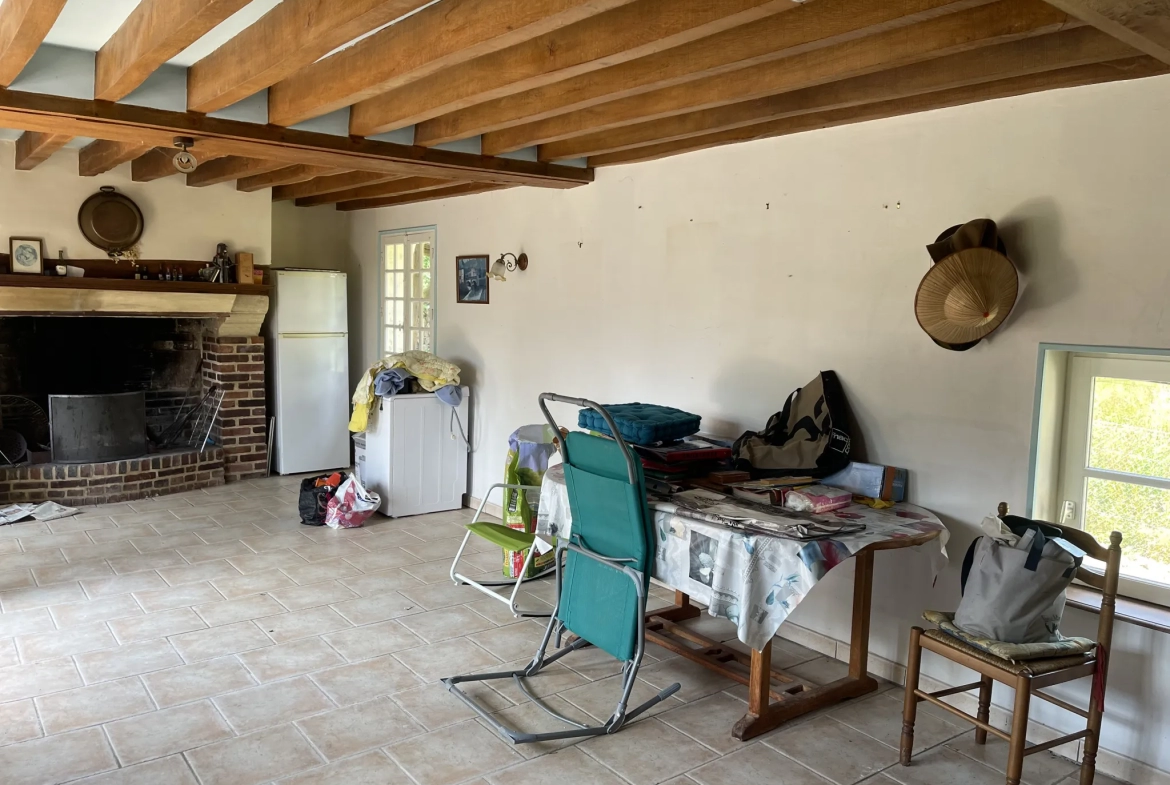 Propriété familiale de deux maisons à Montviette 