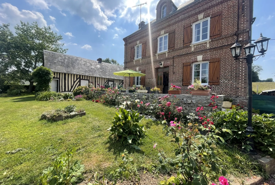 Propriété familiale de deux maisons à Montviette 