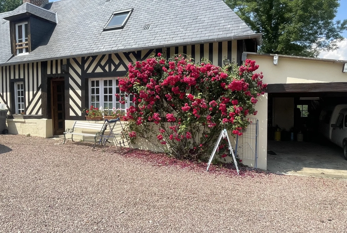 Propriété familiale de deux maisons à Montviette 