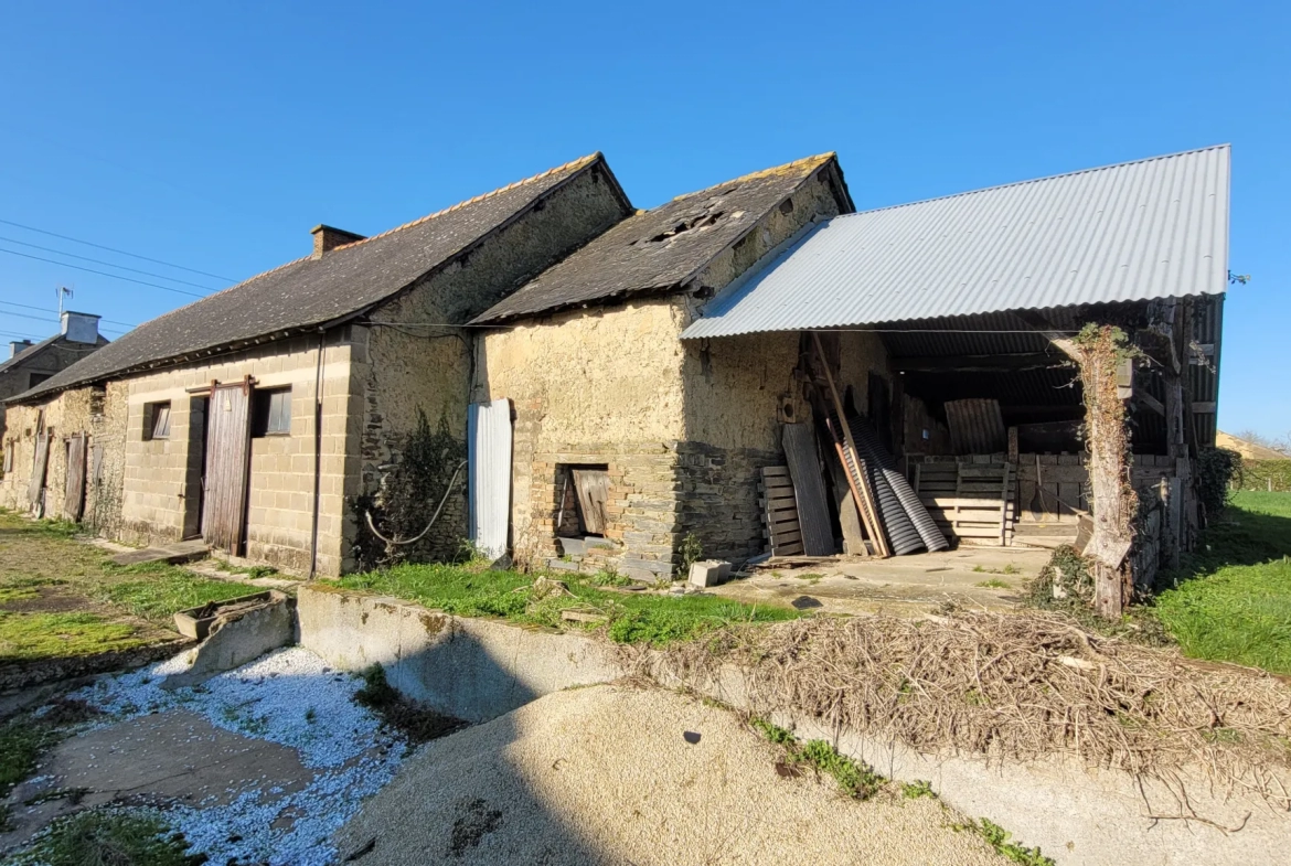 Bâtisse à Rénover de 130 m2 à Domloup 