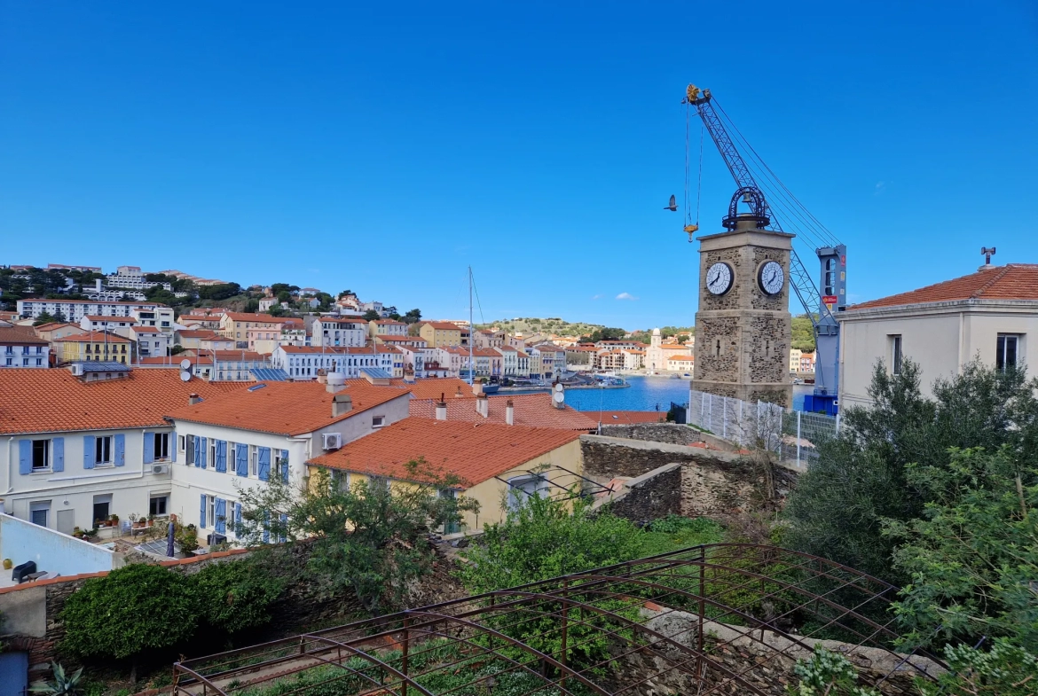 Appartement T2 à Port-Vendres avec parking et cave 