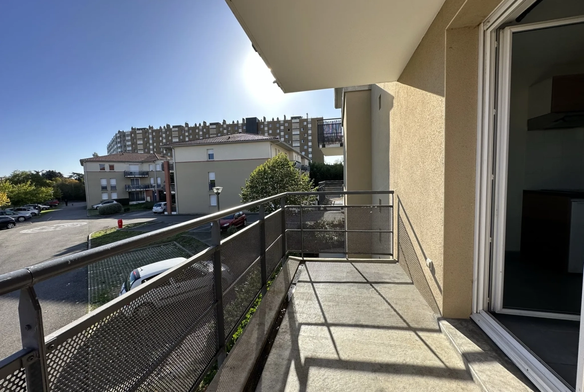 Appartement T2 de 40.38 m2 avec 2 parkings à Muret 