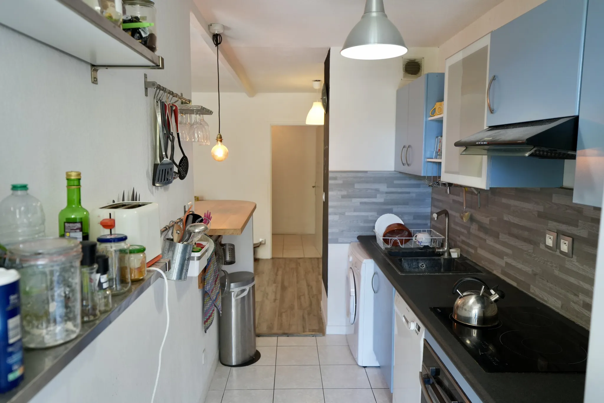 Appartement T3 en rez-de-jardin avec belle terrasse arborée à Alco 