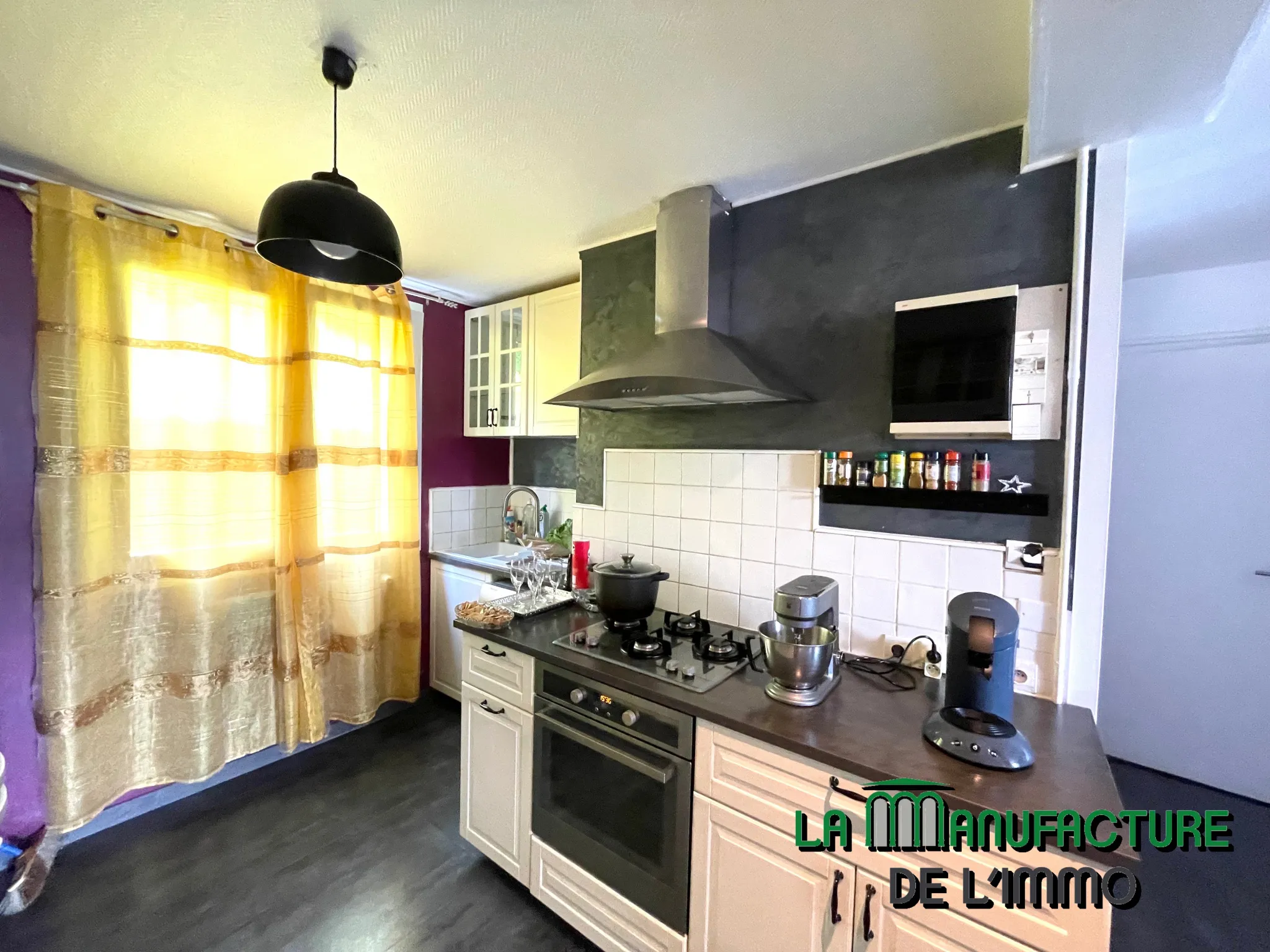 Appartement F3 traversant avec locataire en place - Cave - Centre 2/ Le Mont 