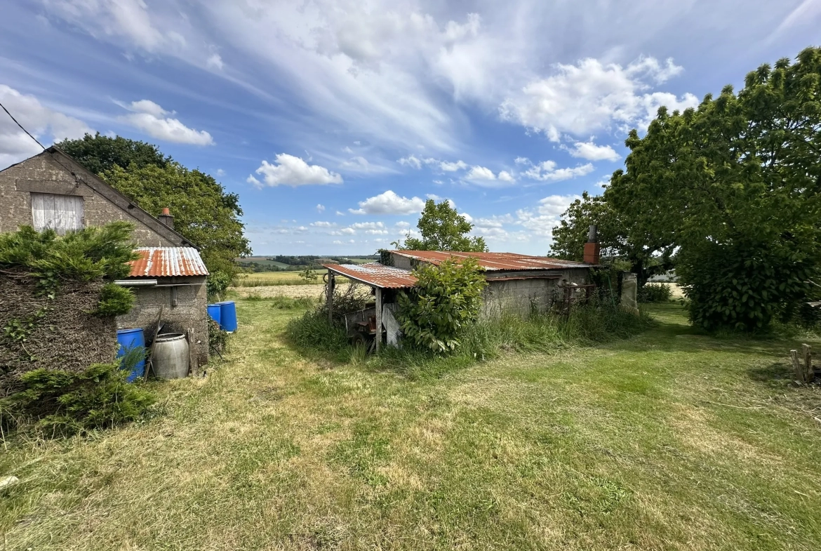 Maison des années 70 à Pluméliau 