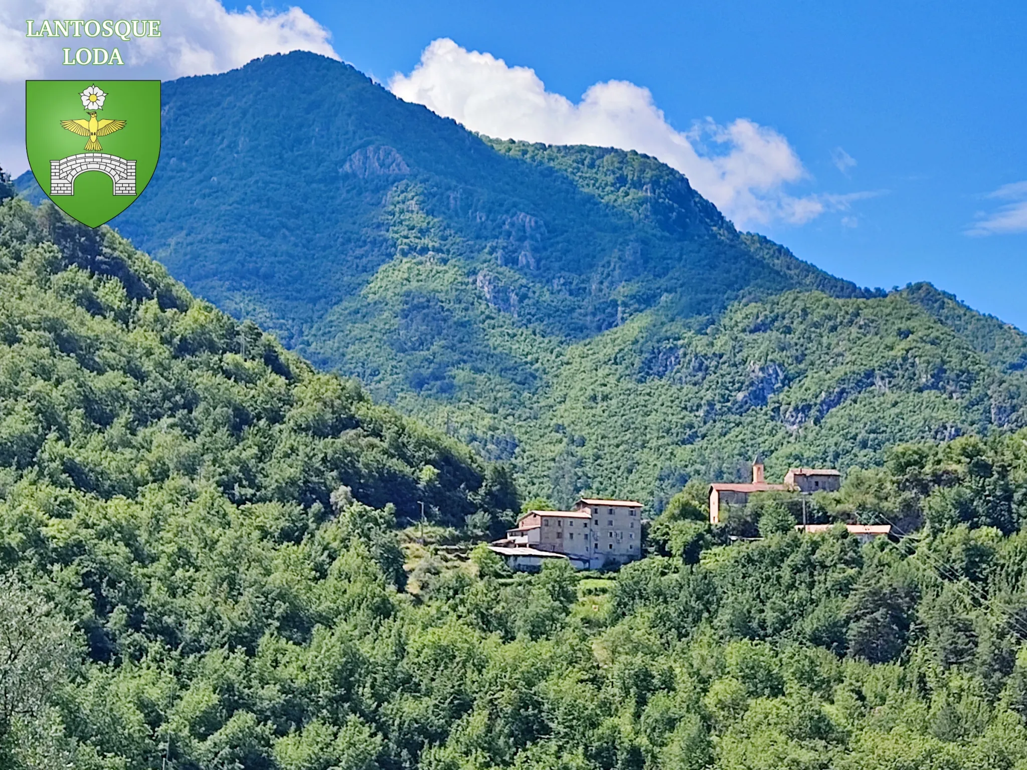 Propriété à Loda (Lantosque) avec vue panoramique sur la vallée 