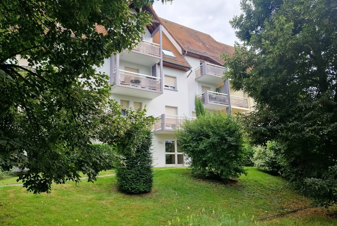 Vente à Oberhausbergen - Appartement 3-4 pièces 80m2 + 2 Terrasses 