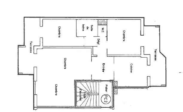 Vente à Oberhausbergen - Appartement 3-4 pièces 80m2 + 2 Terrasses 