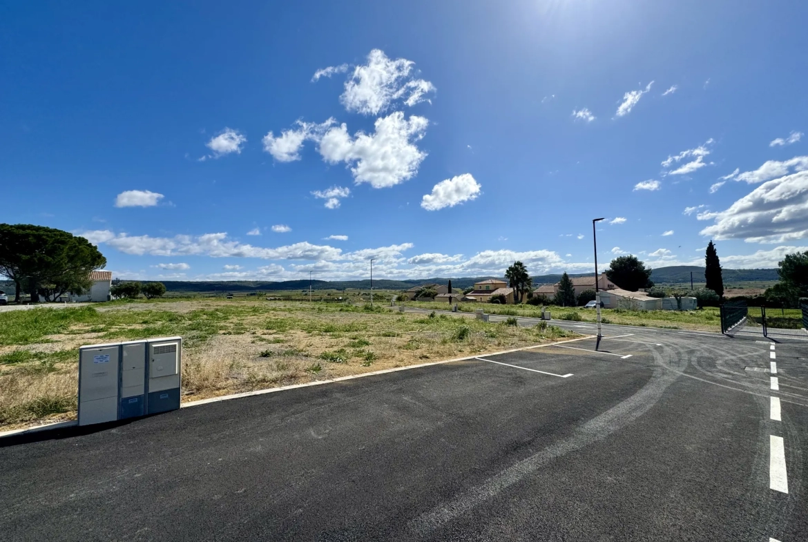 Terrain à bâtir de 360m2 au Pouget 