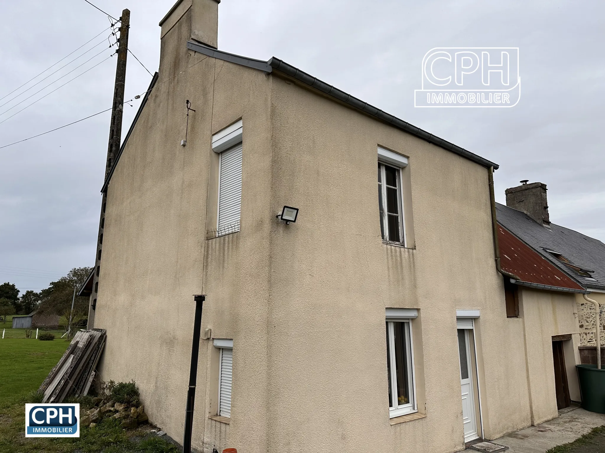 Maison mitoyenne de 3 pièces à Biéville 