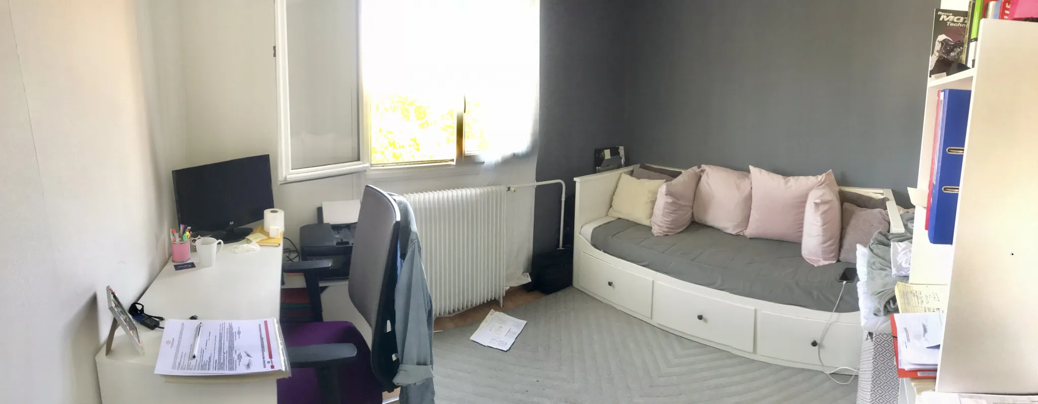 Appartement lumineux de 100m2 à Mantes-la-Ville 