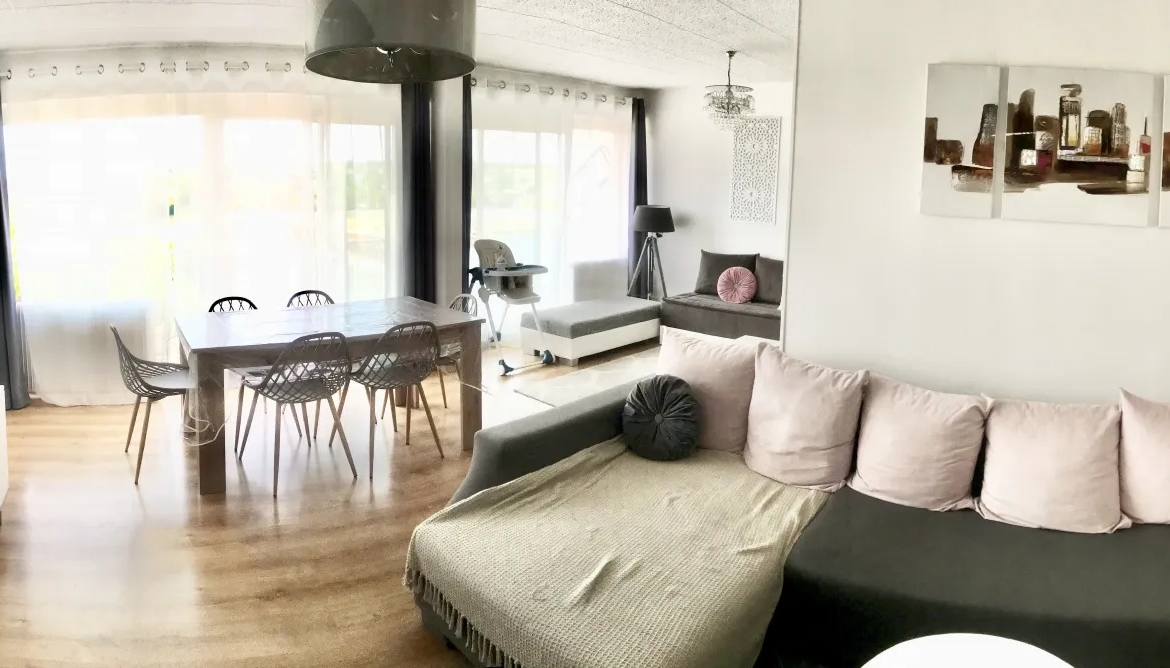 Appartement lumineux de 100m2 à Mantes-la-Ville 