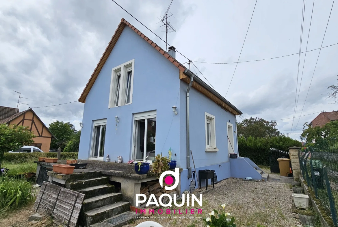 Maison de 76m2 avec jardin et piscine à Saint-Louis la Chaussée 